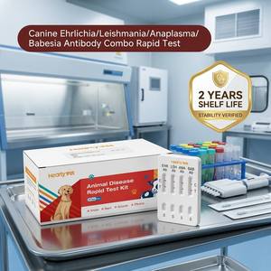 Kit de Prueba Rápida Combinada de Anticuerpos Caninos EHR LSH ANA BAB para Enfermedades Transmisoras por Garrapatas (<span class=keywords><strong>Leishmania</strong></span>, Babesia) - Esencial para el Mercado Mediterráneo - Product Image 2