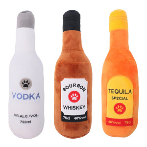 Juguete de Peluche para Perros Hovicaed, con Forma de Botella de Cerveza, Interactivo, Divertido, para Entrenamiento de Inteligencia Canina - Product Image 2