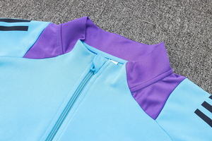 Chaqueta Deportiva Corta con Cremallera Completa, Estampada, de Secado Rápido, para Otoño/Invierno, Estilo Retro, Clubes Europeos, Competición de Fútbol Argentina 26/27 - Product Image 3