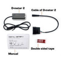 Medidor OBD2 Shadow Display, Medidor Inteligente Pequeño, Diseño Cyberpunk de Aluminio, Fácil de Conectar