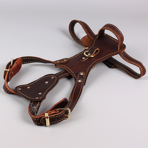 Hakiki Deri Köpek Tasması <span class=keywords><strong>L</strong></span>üks Ayarlanabilir Cırtlı Kişiselleştirilmiş - Product Image 3