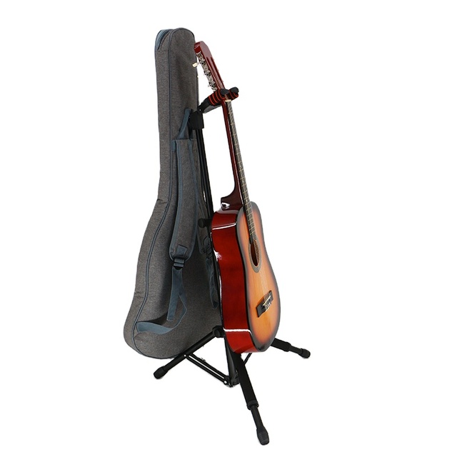 JHEBIKUO A-A35 Professional Guitar Stand Factory Direct Accessory Stringed Instruments Self-locking Hook Guitar Tripod