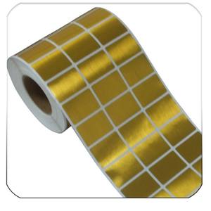 Etichette Adesive in PET con Stampa Effetto Filo d'Oro per Bevande e Vino, Etichette con Codice a Barre Personalizzabili per Caffè e Bevande Energetiche - Product Image 1