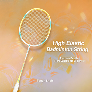 Superior Carbon Fiber 3U Heavy Power Light Weight High Quality <b>Badminton</b> Racket Aero Dynamic Built-In T-Joint Competitive Play - Product Image 4