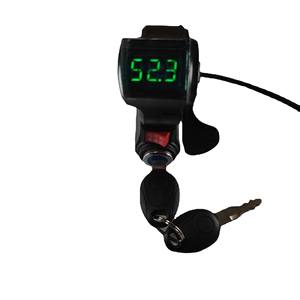 Universel 12V -84V LED Vélo Électrique Scooter Tricycle Véhicule <span class=keywords><strong>Poignée</strong></span> Doigt Pouce Accélérateur - Product Image 1