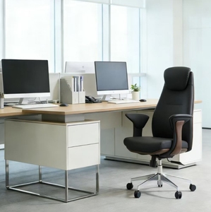 Silla <span class=keywords><strong>de</strong></span> Oficina Ergonómica <span class=keywords><strong>de</strong></span> Cuero <span class=keywords><strong>de</strong></span> Lujo, Adecuada para Hospitales, Escuelas, Hoteles, Sillas <span class=keywords><strong>de</strong></span> Oficina para el <span class=keywords><strong>Trabajo</strong></span> - Product Image 6