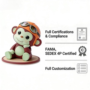 Supporto per telefono a forma di scimmietta in vinile, design ODM per action figure, personalizzabile, prodotto da Toy Factory - Product Image 3