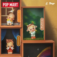 Figurines POPMART Zsiga en ABS et PVC, thème fantastique et science-fiction, échelle 1/144, boîte surprise, jouets mignons, cadeaux, emballage original, unisexe, âges 5-7 ans