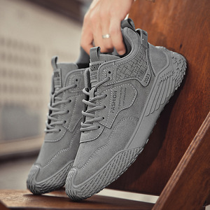 2024 nuovo arrivo consegna <span class=keywords><strong>veloce</strong></span> a buon mercato all'ingrosso <span class=keywords><strong>scarpa</strong></span> da passeggio in finta pelle scamosciata superiore da uomo scarpe Casual comode moda Sport Sneakers - Product Image 3