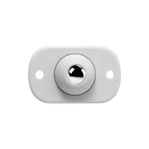 Ball Transfer Unit 4pc Adhesive Swivel Caster White For Furniture Home Use - Product Image 3