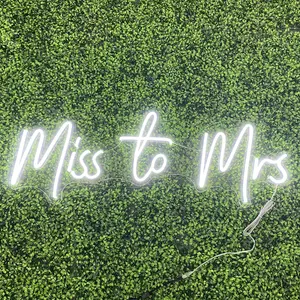 Dropshipping Miss to Mrs Neon Neon Lights Wedding Neon Sign