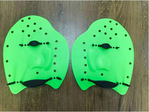 โรงงาน USA Mairun ขายส่งราคาถูก สายรัดซิลิโคนปรับได้ น้ำหนักเบา แผ่นพายว่ายน้ำสีดำ สำหรับผู้ใหญ่ ไซส์ S/M/L - Product Image 6