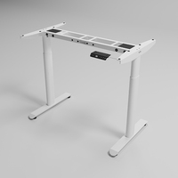 Bureau de levage électrique à moteur unique Deux sections Hauteur réglable Gaming Table ou cadre de jeu ergonomique assis-debout