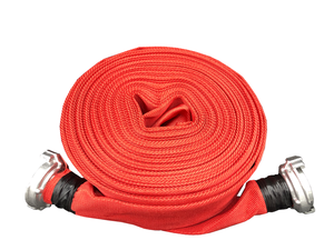 Tuyau d'incendie DURALINE rouge 25 mm en caoutchouc durable pour les incendies de classe A et B - Product Image 4