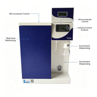 Machine à eau ultra pure NUO VISTA Lab 10L/H, système de purification d'eau de type I, 18,25 M/cm, pompe pour laboratoire de biologie moléculaire