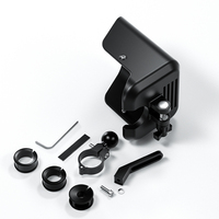 Kewig Custom Full-Coverage Sonnenhut Flexible Fahrrad telefon halterung Wasserdicht Sun-Proof Motorrad zubehör Handy halter
