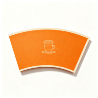 Gobelet en papier jetable écologique enduit de PE, imperméable, pour café, bière, boissons, matière première pour gobelets en papier