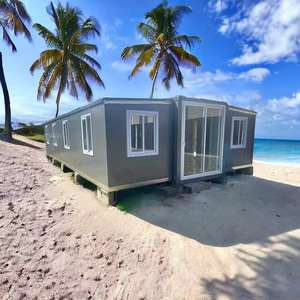 Maison préfabriquée mobile Conception extensible Structure à faible coût pour les travailleurs des régions éloignées ou les vacances - Product Image 1