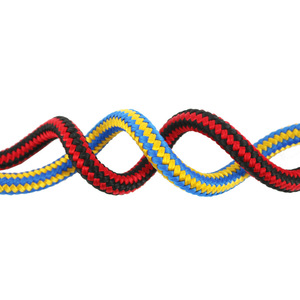 Corde d'escalade pour arbres 11,5 mm, corde statique en nylon double tressée pour jardin et quai, haute capacité de charge 2300 kg - Product Image 1