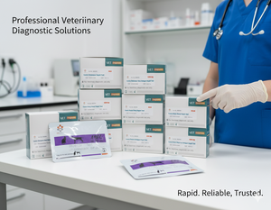 Testes de diagnóstico rápido veterinários EHR Ab+ ANA Ab+ BAB Ab kits triplos com resultado em 5-10 minutos - Product Image 2