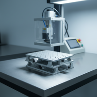 Table de déplacement XY 2D manuelle 110*110MM pour machine de marquage laser – Nouvelle, facile à utiliser