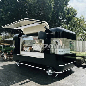 Remolque de Comida Móvil de Acero Inoxidable para Hamburguesas, Perritos Calientes, Papas Fritas y Comida Rápida de Uso Comercial - Product Image 4