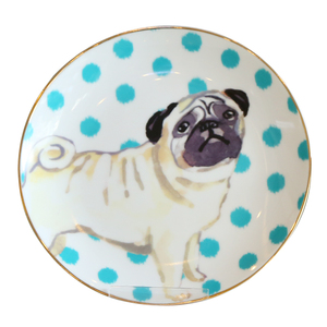 Cốc Gốm Sứ Hình Chú Chó Dễ Thương Có Tay Cầm Màu Vàng Tùy Chỉnh In Decal Gia Dụng Giá Rẻ Có Đĩa Tráng Miệng - Product Image 5