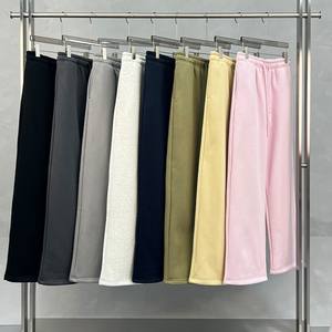 Custom Men's Loose <strong>Pants</strong> Sports Straight Leg High Street Baggy Sweatpants Casual Blank Trousers <strong>Sweat</strong> <strong>Pants</strong> for Printing - Product Image 5