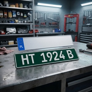 <span class=keywords><strong>Plaque</strong></span> d'<span class=keywords><strong>immatriculation</strong></span> de voiture en aluminium gravée sur mesure, logo personnalisé, souvenir américain et européen, <span class=keywords><strong>plaque</strong></span> décorative en métal, vente en gros - Product Image 3