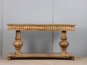 Mesa Consola de Madera Contemporánea con Estante Abierto, Mueble Multiusos para Recibidor, Sala de Estar y Dormitorio - Product Image 2