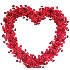 Nouvelle <span class=keywords><strong>Arche</strong></span> de Fond en Fer Forgé en Forme de Cœur pour Scène de Mariage, Étagère de Décoration avec Fleurs Décoratives et Grilles Cœur, Ornements de Mariage - Product Image 2