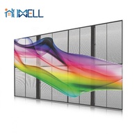 LED ekran şeffaf 2022 özel reklam şeffaf LED Panel ekran