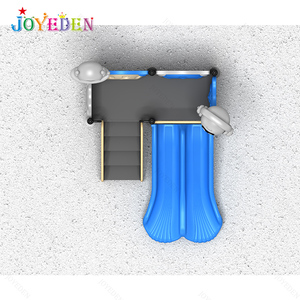 Ensemble d'équipement pour enfants à la maison <span class=keywords><strong>de</strong></span> maternelle à petit budget toboggan en plastique aire <span class=keywords><strong>de</strong></span> jeux commerciale extérieure à prix compétitif - Product Image 2