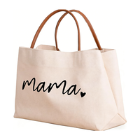 Sac fourre-tout en toile avec sangle en cuir recyclable personnalisée, logo personnalisé, poignée longue réglable