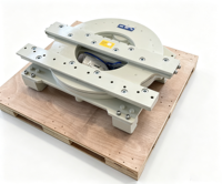 LDSJ L-Serie Schwerlast-Gabelstapler-Rotator-Anbaugerät Klasse II/III/IV Wagenmontage 360° Rotation 1-7T Metallabfall-Entladung