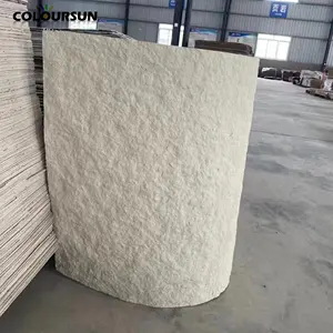 Travertine linh hoạt Veneer MCM chống cháy sửa đổi đất sét vật liệu mềm đá chống trượt đại lý cho bên ngoài tường với ngu si đần độn Ánh