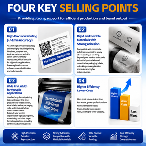 Macchina per <span class=keywords><strong>Stampa</strong></span> di Sacchetti Riciclabili Industriali, Attrezzatura Digitale ad Alta Velocità per l'Industria del Packaging Ecosostenibile - Product Image 4