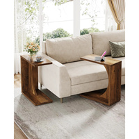 Mesa Auxiliar en Forma de C de Madera Fabricada a Medida en Fábrica 2026 para Sofá, Dormitorio, Sala de Estar, Mesa Lateral Moderna para Sala de Estar