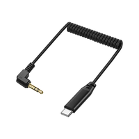 Microphone 3.5mm connecté à la carte son du téléphone portable Appareil photo numérique en direct Type-c transféré au câble audio OTG