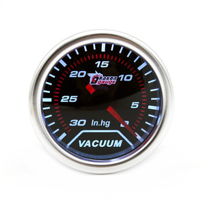 เกจวัดแรงดันสุญญากาศ Dragon Gauge ขนาด 2 นิ้ว 52 มม. จอแสดงผล LED สำหรับตกแต่งรถยนต์ วัดแรงดันสุญญากาศเป็นหน่วย In.Hg - Product Image 1