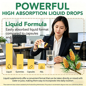 Gotas Líquidas Liposomales de Polen de Pino <span class=keywords><strong>para</strong></span> el Bienestar Hormonal, Apoyo a la Vitalidad, Salud Inmunológica y Energía Natural, Suplemento Dietético - Product Image 3