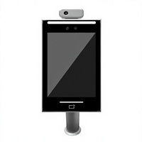 Sistema de Control de Acceso con Torniquete Electrónico Digital de Reconocimiento Facial, Pantalla Táctil de Doble Cámara, Alimentación USB, Todo en Uno
