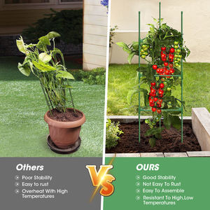 En Oferta, Enrejado/Reja para Plantas de Acero y Plástico de Alta Resistencia, Ecológico, Resistente a la Intemperie, para Jardín Exterior y Camas Elevadas - Product Image 3