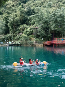 Kayak transparent <span class=keywords><strong>en</strong></span> PC léger et durable avec design transparent et capacité pour 2 personnes - Product Image 6