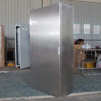 Boîtier de distribution en acier inoxydable poli IP55 Type 304/316 pour l'électronique et les instruments