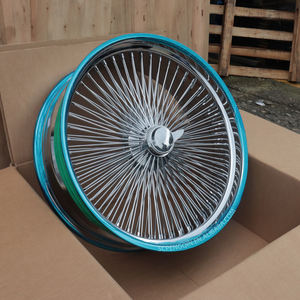 Cerchi a Raggi Cromati Classici Personalizzati Roc 20 22 24 26 Pollici per Chevrolet Impala Caprice Thunderbird - Product Image 5