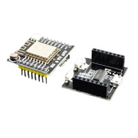 Módulo WiFi ESP8266 Witty Cloud ESP-12F con Interfaz USB, Paquete Compacto, Incluye Sensor de Luz LED RGB y Botón Pulsador para Fácil Uso