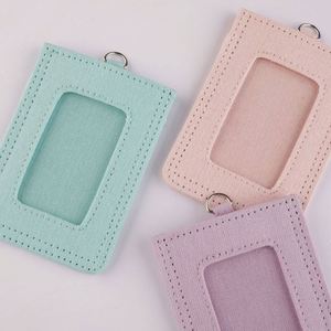 Tarjetero de Lona Estilo Coreano Personalizado, Estuche para Tarjetas de Crédito con Foto de Identificación para Amigos - Product Image 6