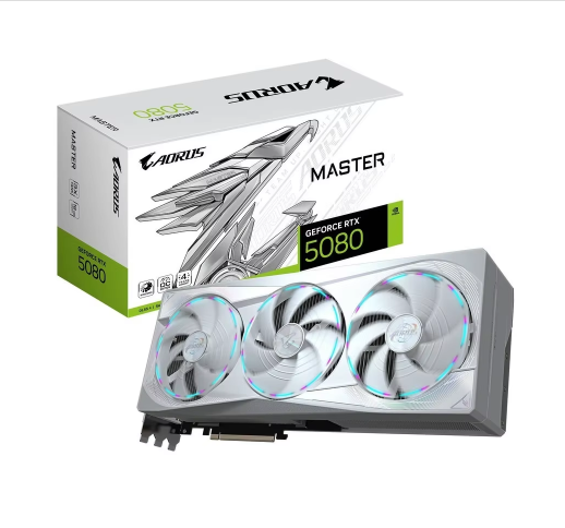 Gigabyte AORUS GeForce RTX 5080 for ICE 16GB GDDR7 New Workstation Fan Gaming Desktop Graphics Card GPU