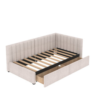 Canapé-<span class=keywords><strong>lit</strong></span> inclinable nordique et minimaliste <span class=keywords><strong>2</strong></span> <span class=keywords><strong>places</strong></span> salon et chambre à coucher meubles avec rangement <span class=keywords><strong>lit</strong></span> <span class=keywords><strong>mural</strong></span> et canapé Kainice - Product Image 4